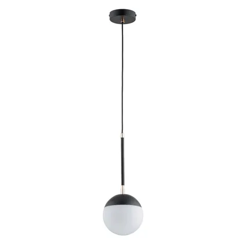 Lampa wisząca Volda 61244 Alfa 1xE14 LED Metal Czarny