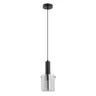 Lampa wisząca Celia 61338 Alfa 1xE27 LED Metal/Szkło Czarny