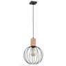 Lampa wisząca Arizan 27801 Alfa 1xE27 LED Drewno/Tworzywo Brązowy