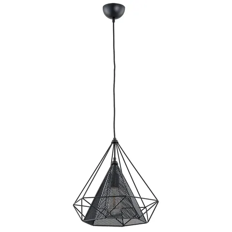Lampa wisząca Net 60499 Alfa 1xE27 LED Metal Czarny