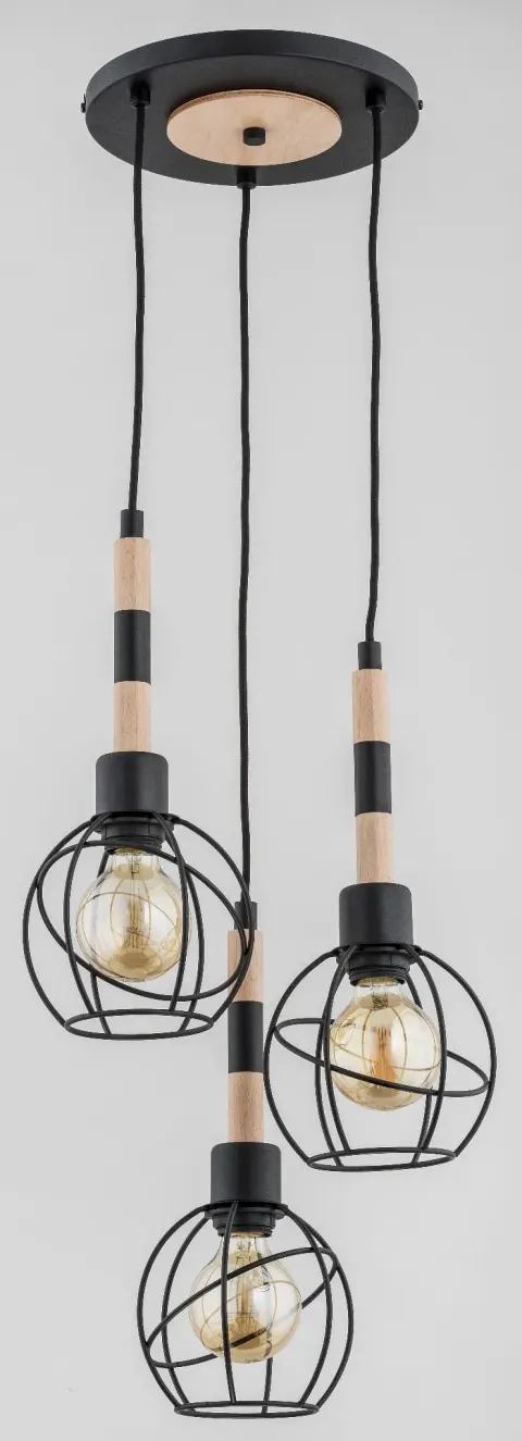 Lampa wisząca Bilbao 61029 Alfa 3xE27 LED