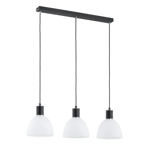Lampa wisząca Sanbri 62432 Alfa 3xE27 LED Metal Czarny - Chrom