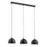 Lampa wisząca Plus 62292 Alfa 3xE14 LED Metal Czarny + Biały