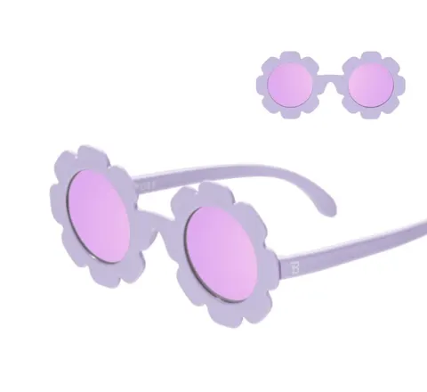 Okulary dla dzieci z polaryzacją Flower Lavender 6+ lat Babiators