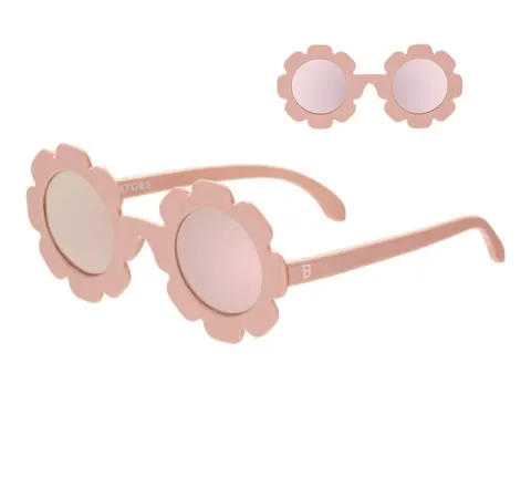 Okulary dla dzieci z polaryzacją Flower Peachy 6 lat + Babiators