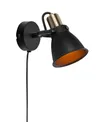 Lampa ścienna Kinkiet Alton 107856 Markslojd 1xE14 40W Metal Czarny