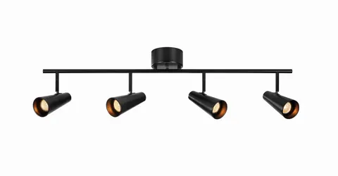 Lampa wisząca Crest 108202 Markslojd 4xGU10 7W Metal Czarny