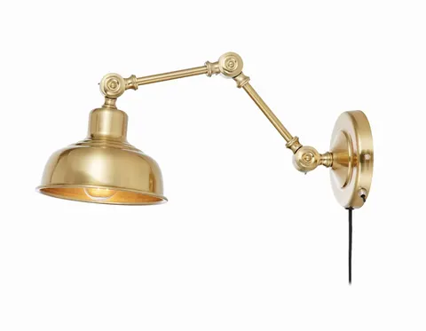 Lampa ścienna Kinkiet Grimstad 108115 Markslojd 1xE27 60W Mosiężny