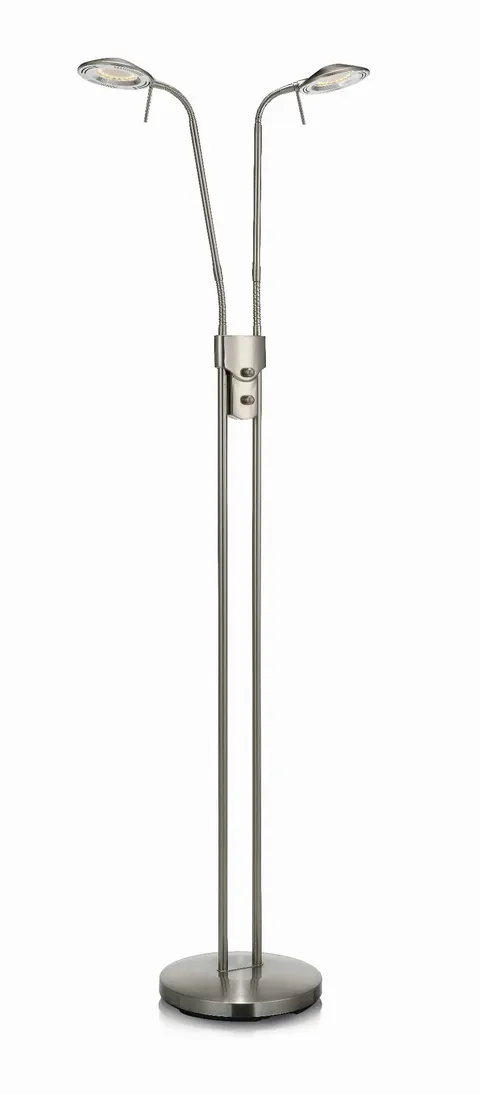 Lampa stojąca podłogowa Hudson 105583 Markslojd 2xFIXED LED 6W Stal