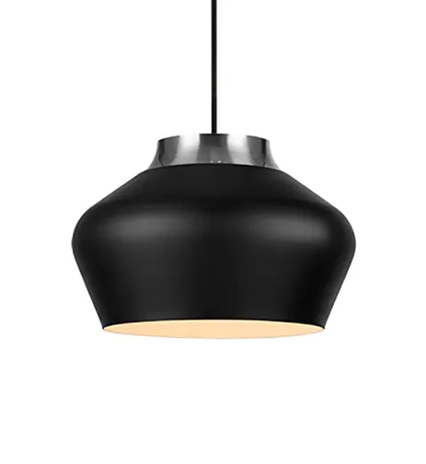 Lampa wisząca Kom 107378 Markslojd 1xE27 60W Stal Czarny