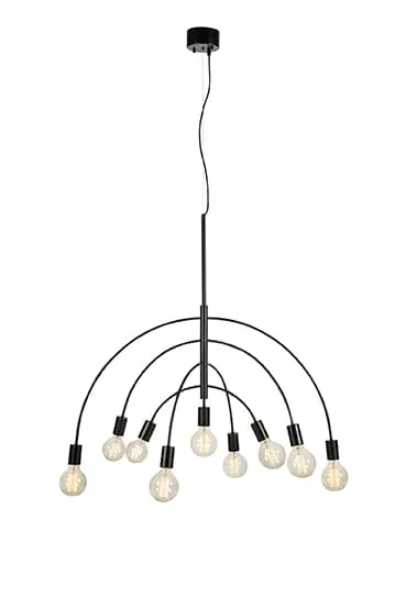 Lampa wisząca Lavello 108288 Markslojd 9xE27 40W Czarny