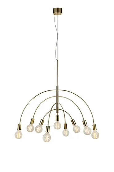 Lampa wisząca Lavello 108289 Markslojd 9xE27 40W Mosiężny