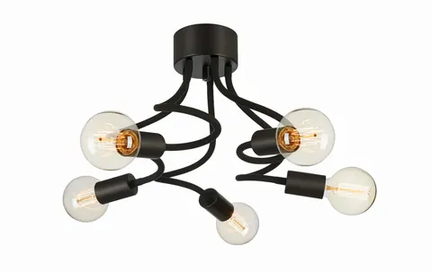 Lampa ścienna Medusa 107931 Markslojd 5xE27 20W Czarny