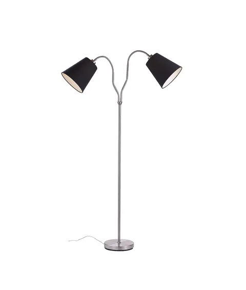 Lampa stojąca podłogowa Modena 105248 Markslojd 2xE27 60W Stal Czarny