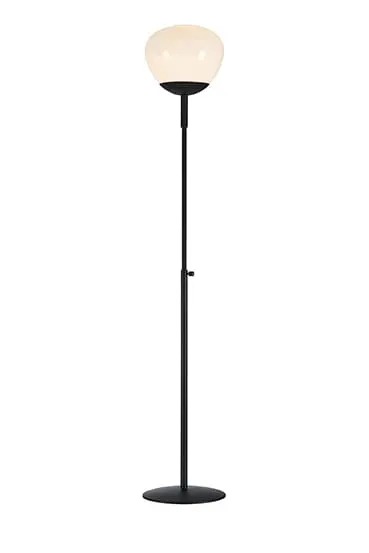 Lampa stojąca podłogowa Rise 108278 Markslojd 1xE27 40W Czarny SMOKE