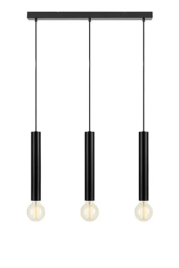 Lampa wisząca Sencillo 108262 Markslojd 3xE27 40W Czarny