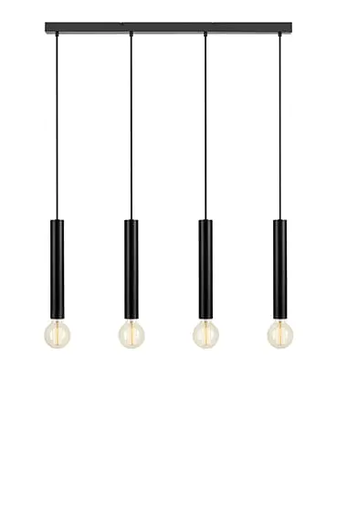 Lampa wisząca Sencillo 108264 Markslojd 4xE27 40W Czarny