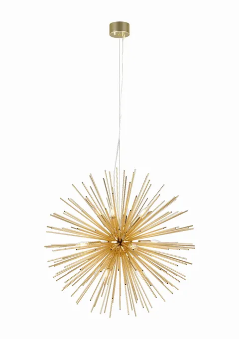 Lampa wisząca Soleil 107752 Markslojd 12xE14 20W Złoty
