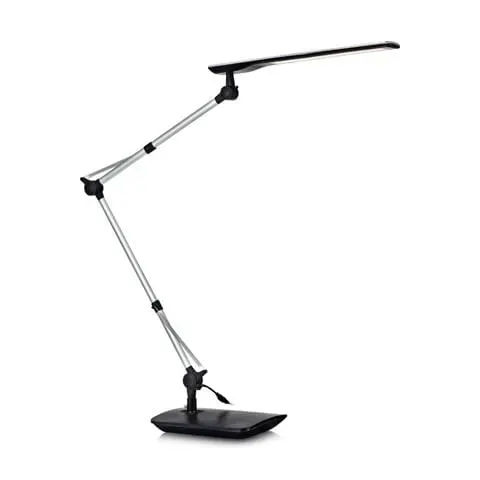 Lampa stojąca stołowa Study 105683 Markslojd 1xFIXED LED 5W Czarny Srebrny