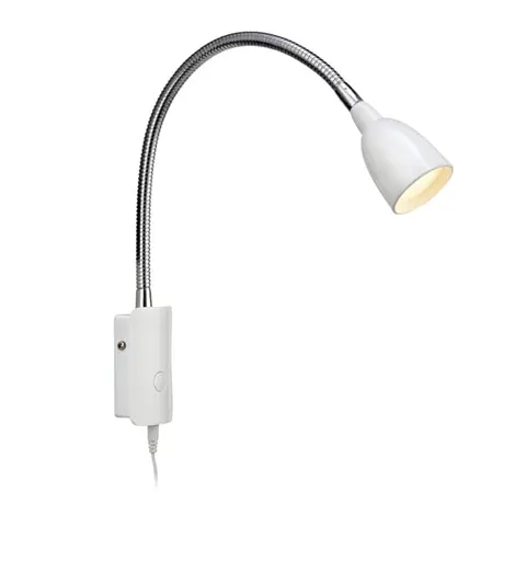 Lampa ścienna Kinkiet Tulip 105939 Markslojd 1xFIXED LED 2.5W Chrom Biały