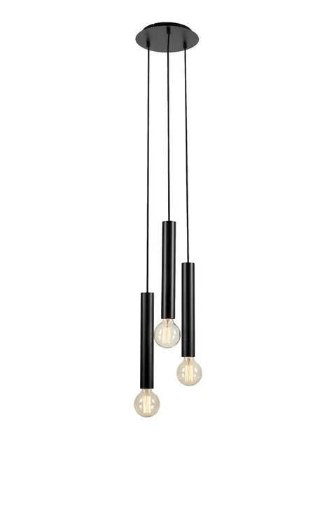 Lampa wisząca Sencillo 108435 Markslojd 3xE27 40W Czarny