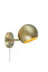 Lampa ścienna Edgar 108754 Markslojd 1xE14 40W Metal Antyczny mosiądz