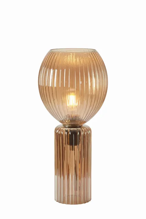 Lampa stojąca stołowa Toulipa 108851 Markslojd E27 Amber