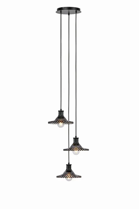 Lampa wisząca Novia 108853 Markslojd E27 Czarny, przydymiony