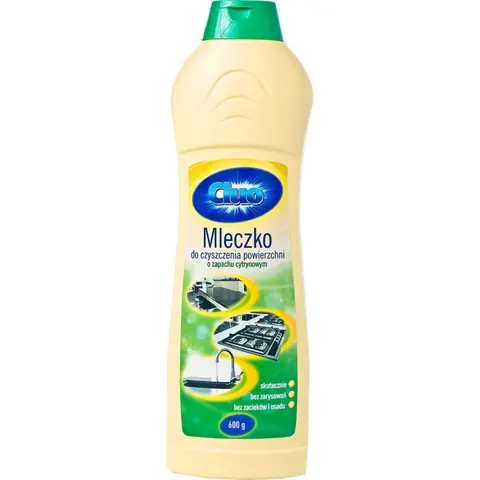 CLUO Mleczko czyszczące LEMON FRESH, 600 g