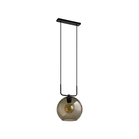 Lampa wisząca MONACO 9364 Nowodvorski 25W LED E27 Szkło Czarny