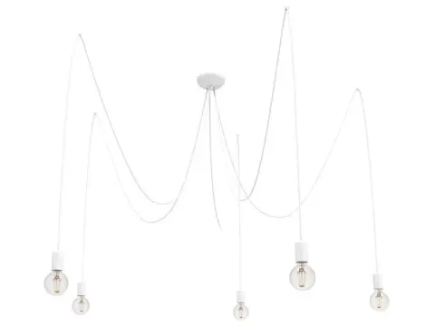 Nowoczesna Lampa Wisząca Żyrandol Spider White V 9744 Nowodvorski Lighting