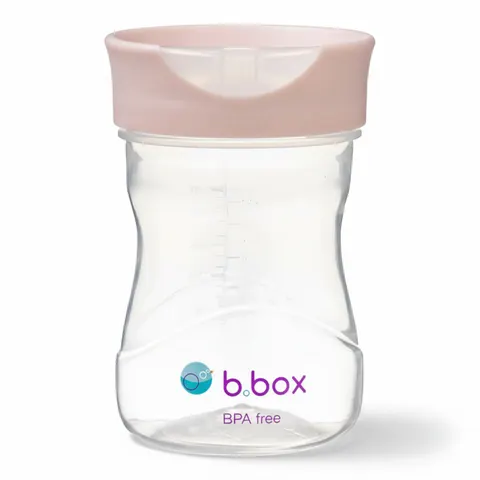 Kubek treningowy 240ml, Różowy / b.box
