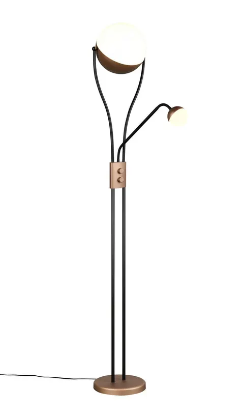 Lampa stojąca podłogowa CHRIS 478310265 Trio 1x18W LED Metal Brązowy