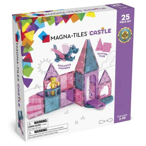 Klocki magnetyczne Zamek 25 el. MAGNA-TILES