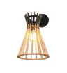Lampa ścienna kinkiet ALICE R21861736 RL 1x10W E27 Metal MDF /Czarny Naturalny