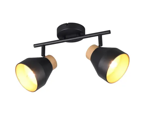Lampa sufitowa reflektorowa VALENTIN R81922032 RL 2x10W E14 Metal