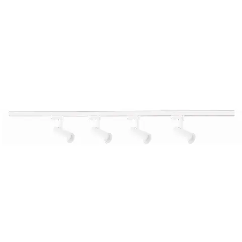 Zestaw 3 fazowy ICE SET biały z czterema reflektorkami LP-732 4W WH SET Light Prestige