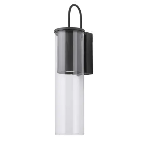 Lampa ścienna kinkiet Manacor LP-232/1W BK Light Prestige 1x GU10 Szkło Czarny