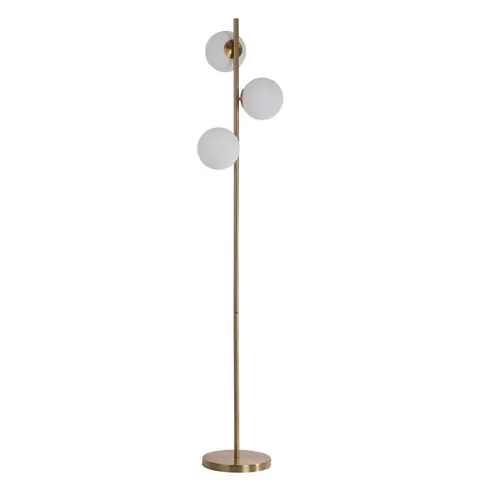 Lampa stojąca podłogowa Dorado LP-002/3F Light Prestige 3xE14 Metal Czarny/Biały