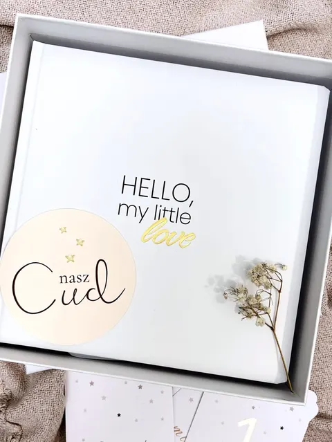 Pamiętnik dziecka Baby Book Biały NOLVI