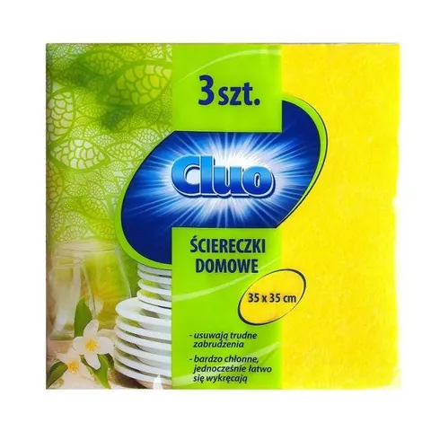 CLUO Ściereczki domowe 3 szt.
