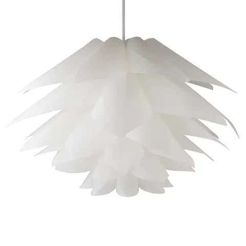 Lampa wisząca Lotus ABIGALI-LOTUS Abigali 1xE27 Biały