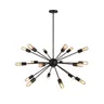 Lampa wisząca Retro ABIGALI-LWS-18XE27 Abigali 18xE27 Czarny