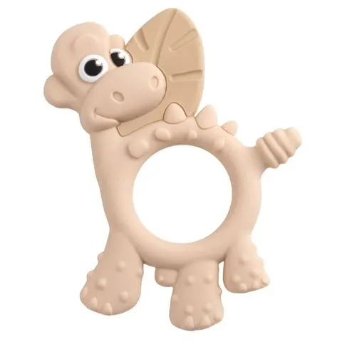 Gryzak sensoryczny Dotty Dinozaur Fawn BiBADO