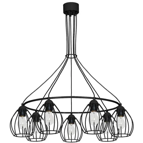 Lampa wisząca DON MLP752 Milagro 7xE27 Metal