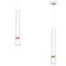 Lampa wisząca JOKER WHITE/WOOD 1xGU10 | MLP6301 Milagro