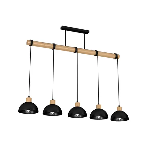 Lampa wisząca ERIK MLP7227 Milagro 5xE27 Metal Czarny