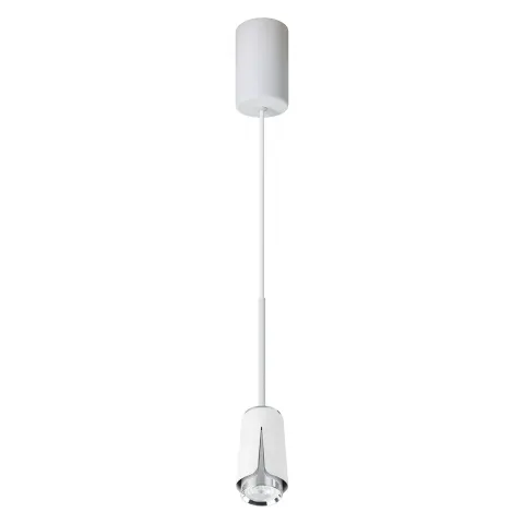 Lampa wisząca FLOWER ML0275 Milagro 1xGU10 max 8W LED Aluminium Biały + Chrom
