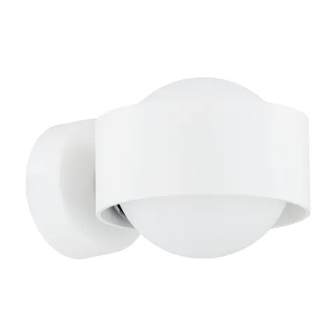 Kinkiet Massimo Plus 8057 Argon 1xG9 6WLED Szkło/ Stal Lakierowana, Opal Mat/ Biały