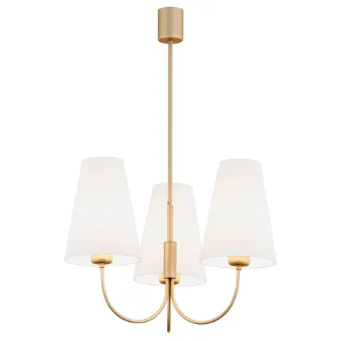 Żyrandol Safiano 6267 Argon 3xE27 15W Stal Lakierowana, Biały